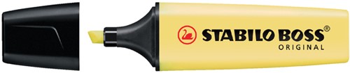 Surligneur STABILO BOSS Original 70/144 pastel jaune