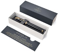 Stylo plume Parker IM Black GT Medium-4