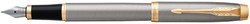Stylo plume Parker IM Brushed Metal GT Medium
