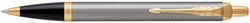 Stylo bille Parker IM Brushed Metal GT Medium