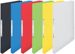 Ring binder Esselte VIVIDA A4 2-ring O-mechanism 16mm PP assorti