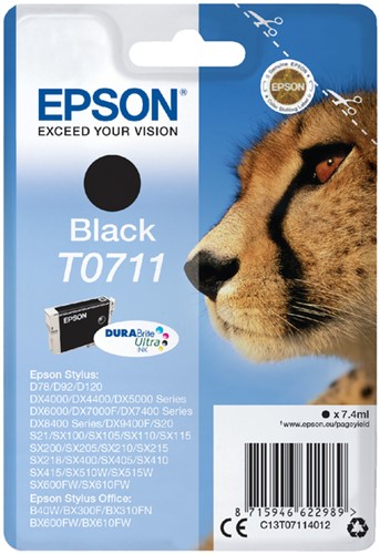 Ink cartridge Epson T0711 black