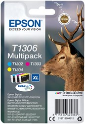 Ink cartridge Epson T1306 3 colors