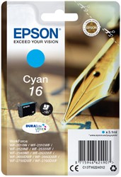 Ink cartridge Epson 16 T1622 blue