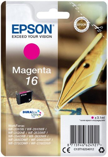 Ink cartridge Epson 16 T1623 red