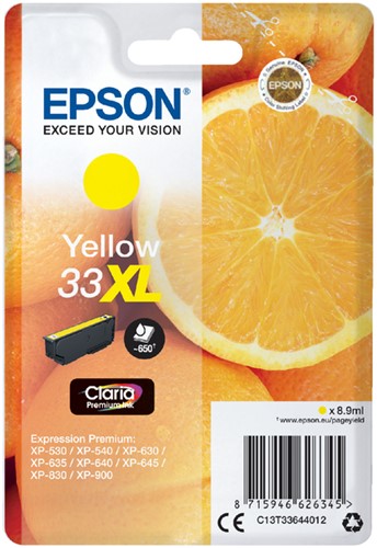 Ink cartridge Epson 33XL T3364 yellow