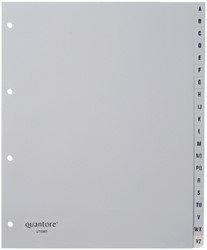 Intercalaire Quantore A4 4 perforations 20 onglets A-Z Extra Large PP
