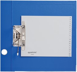 Aktenordner Alphabet Quantore 2-Loch 18x23 PP grau