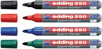Marqueur tableau blanc edding 250 ogive 1,5-3mm rouge-2