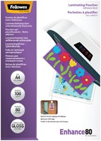 Laminating pouch Fellowes A4 self-adhesive 2x80micron 100 pcs-3