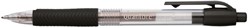 Stylo Gel Quantore Grip rétractable 0,7mm noir