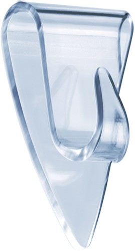 Klevende haak tesa® 0,2kg transparant 5 stuks-2