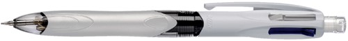 Balpen Bic 3kleuren met vulpotlood HB 0.7mm medium wit blister à 1st-2