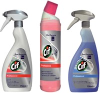 Nettoyant sanitaire Cif Professional spray 750ml-3