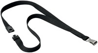 Textilkordel Durable 8127 mit Karabiner softcolour schwarz 10 Stück