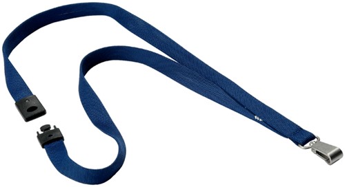 Textilkordel Durable 8127 mit Karabiner nachtblau 10 Stück