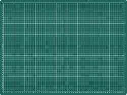 Tapis de coupe A2 600x450mm vert