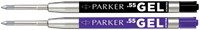 Recharge stylo gel Parker Quink Fin noir blister 1 pièce-3