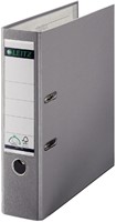 Classeur à levier Leitz 1010 180° A4 80mm PP gris