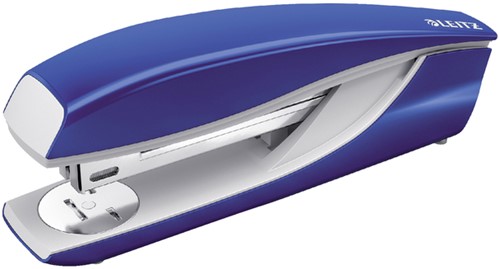 Agrafeuse Leitz NeXXt métal full-strip 40 feuilles bleu