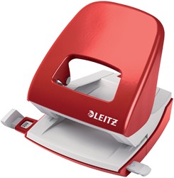 Leitz 5008 NeXXt Metall-Locher 30-Blatt rot