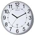 Horloge murale Unilux Maxi Radio-contrôlée Ø37,5cm gris clair/ blanc-2
