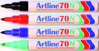 Marqueur Artline 70 ogive 1,5mm bleu-3