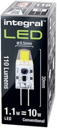 Lampe LED Integral G4 1W 4000K blanc froid 110lumen
