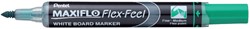 Marqueur tableau blanc Pentel Maxiflo MWL5SBF ogive 1,5-4,5mm vert