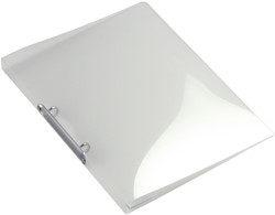 Ring binder HF2 A4 2-ring O-mech 16mm PP transparent white