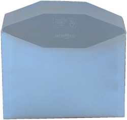 Briefumschlag Hermes Bank C6 114x162mm gummiert weiß Schachtel mit 500 Stück