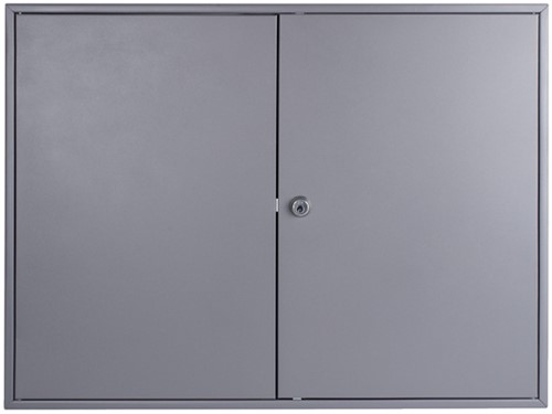 Key cabinet Pavo XL two-door 300 hooks 720x540x140mm-3