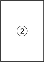 Etiquette Quantore 210x148mm blanc 200 pièces