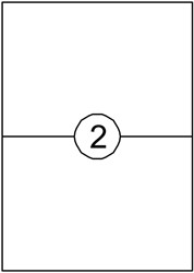 Etiquette Quantore 210x148mm blanc 200 pièces