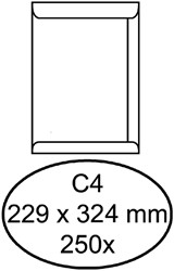 Umschlag Quantore deed C4 229x324mm weiß 250 Stk