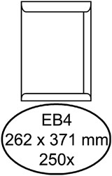 Umschlag Quantore deed EB4 262x371mm weiß 250 Stk