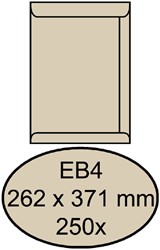 Umschlag Quantore deed EB4 262x371mm creme kraft 250 Stück