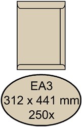 Umschlag Quantore deed EA3 312x441mm creme kraft 250 pcs