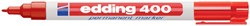 Marqueur edding 400 ogive 1mm rouge