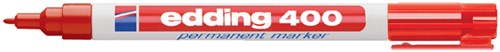 Marqueur edding 400 ogive 1mm rouge