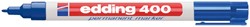 Marqueur edding 400 ogive 1mm bleu
