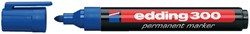 Marqueur edding 300 ogive 1,5-3mm bleu