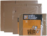 Boîte expédition CleverPack cannelure B  430x305x250mm brun 30 pièces-2