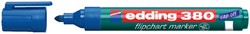 Marqueur pour chevalet edding 380 ogive 1,5-3mm bleu