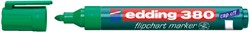 Marqueur pour chevalet edding 380 ogive 1,5-3mm vert