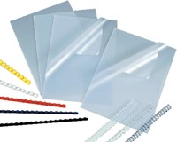 Cover sheet GBC A4 PVC 180micron transparent 100 pcs-3