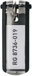Key tag Durable 1957 with ring black