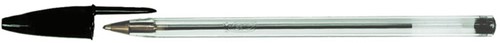 Stylo bille BIC Cristal Medium noir boîte 90+10 gratuits