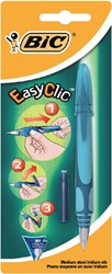 Stylo plume BIC EasyClic Medium blister 1 pièce