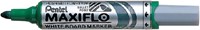 Marqueur tableau blanc Pentel Maxiflo MWL5M ogive 3mm vert